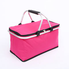 Insulated Vegetable Basket Bento Bag with Ice Pack - Waterproof
