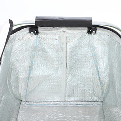 Insulated Vegetable Basket Bento Bag with Ice Pack - Waterproof