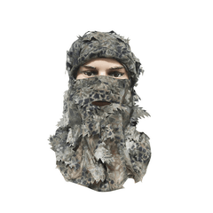 Camouflage Leafy Hat 3D Full Face Mask Turkey Camo Hunter Accessories
