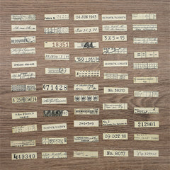 56pcs Digital Labels Stickers DIY Computer Washi Scrapbooking Stickers