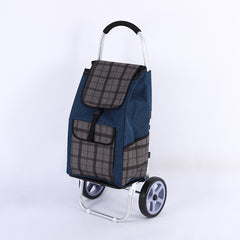 Folding Stair Climbing Shopping Cart with Waterproof Bag