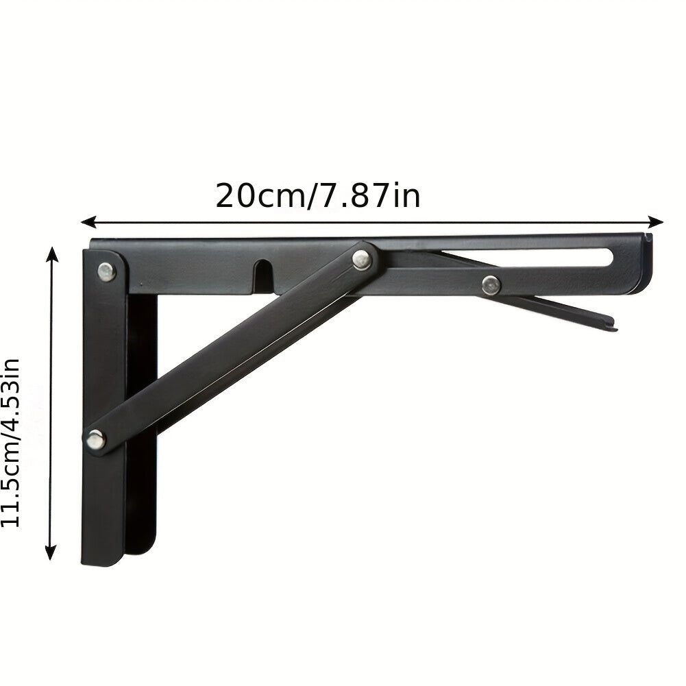 2pcs Campervan Folding Bracket Table Shelf Motorhome Caravan Stainless Steel