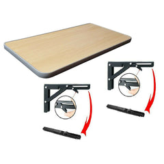 2pcs Campervan Folding Bracket Table Shelf Motorhome Caravan Stainless Steel
