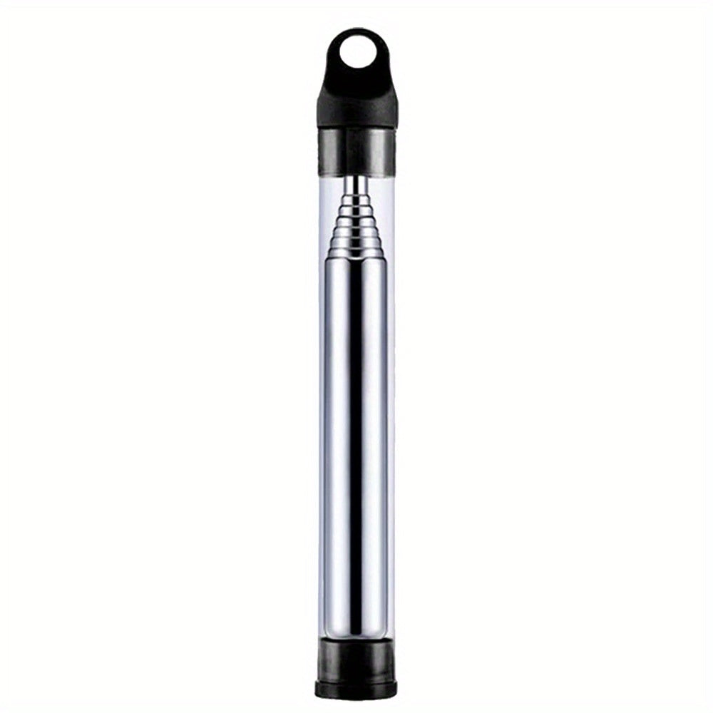 Stainless Steel Pocket Fire Blow Pipe for Outdoor Camping