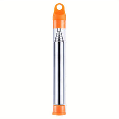 Stainless Steel Pocket Fire Blow Pipe for Outdoor Camping