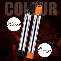 Stainless Steel Pocket Fire Blow Pipe for Outdoor Camping