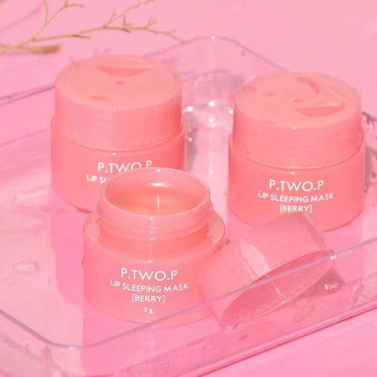 Strawberry Sleep Lip Mask Hydrating Jelly Lip Mask