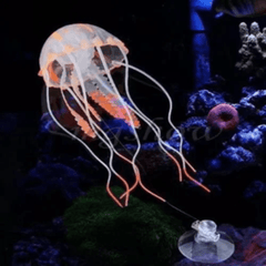 Glow-in-the-Dark Jellyfish Aquarium Decoration