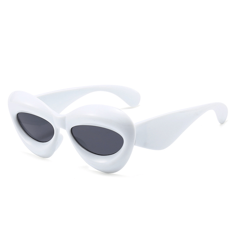 Men's Alien Sunglasses Cat Eye Party Travel Shades