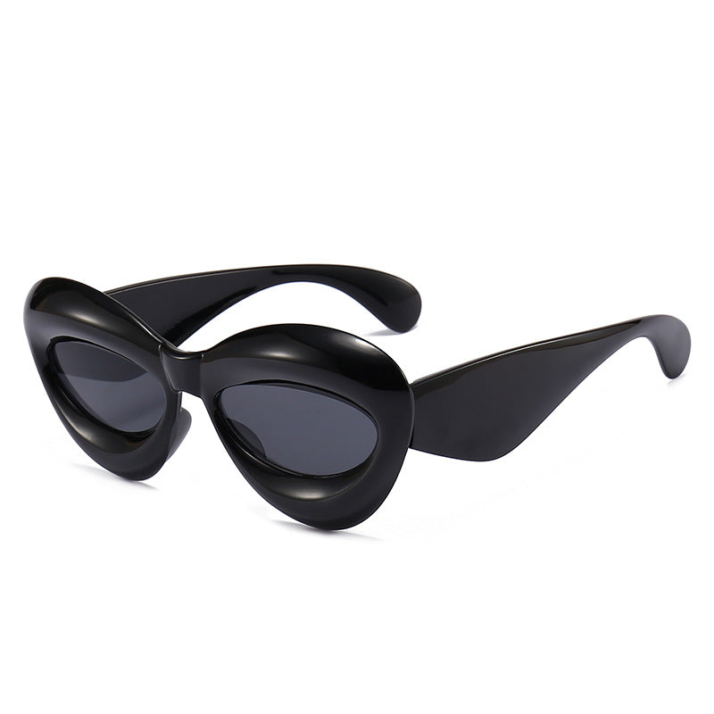 Men's Alien Sunglasses Cat Eye Party Travel Shades