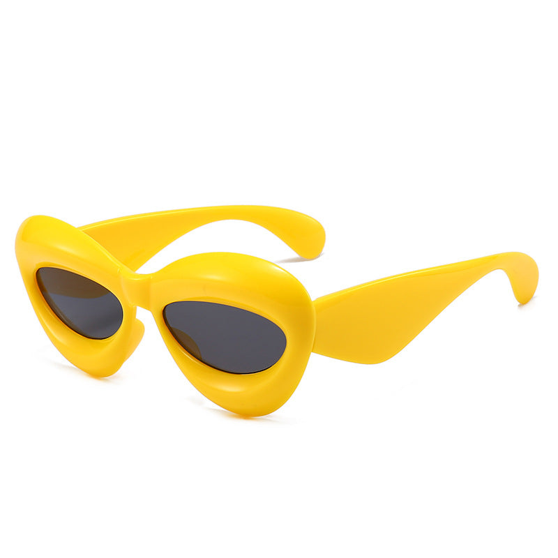 Men's Alien Sunglasses Cat Eye Party Travel Shades