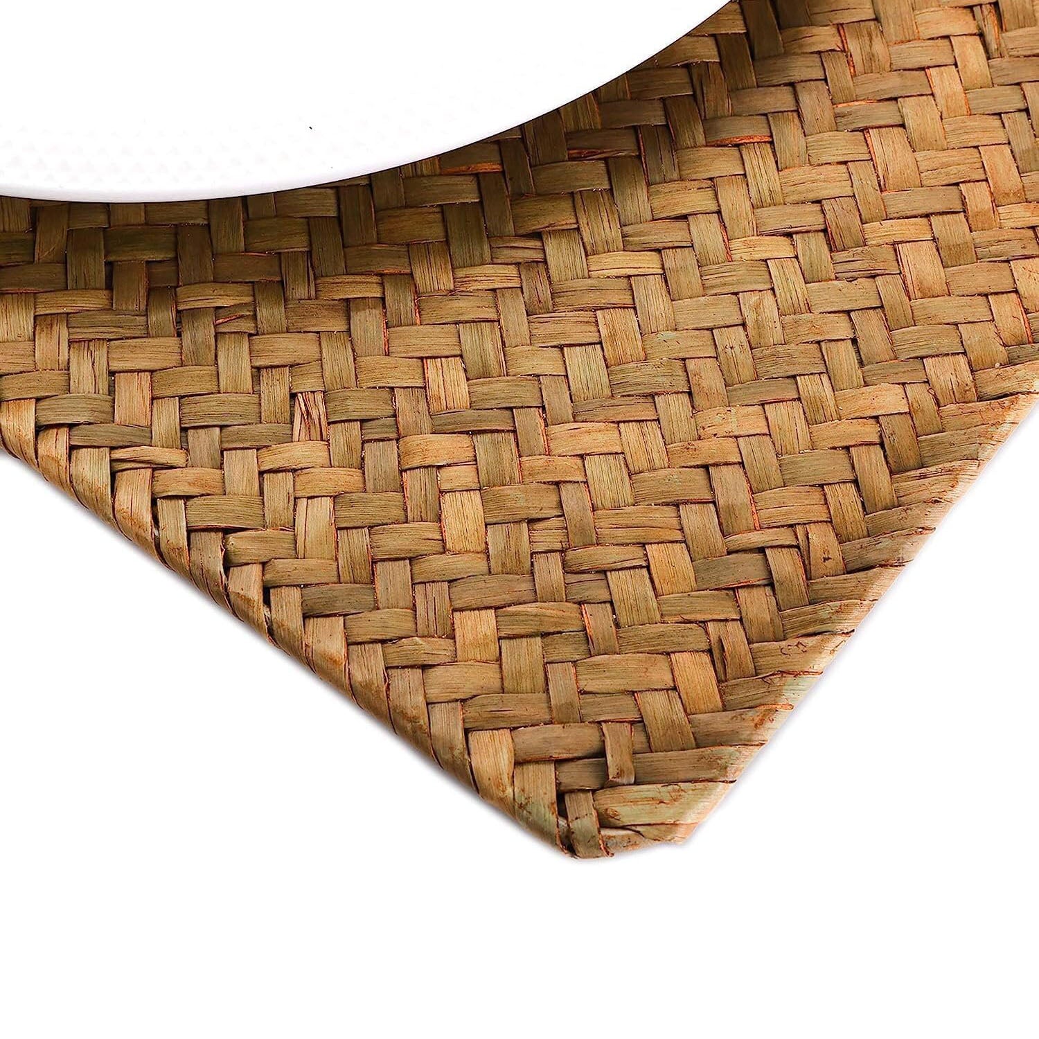 Eco Wheat Straw Placemats Set, Non Slip Jute Place Mats for Home Decor