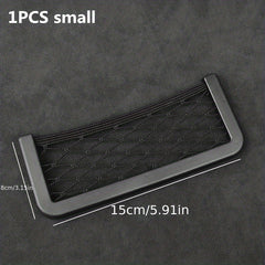 Car Storage Bag Net Pocket Hanging Ornament for Phone Change Card