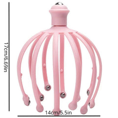 Octopus Head Massager Ball Scalp Scratch Therapy Claw