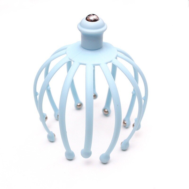 Octopus Head Massager Ball Scalp Scratch Therapy Claw