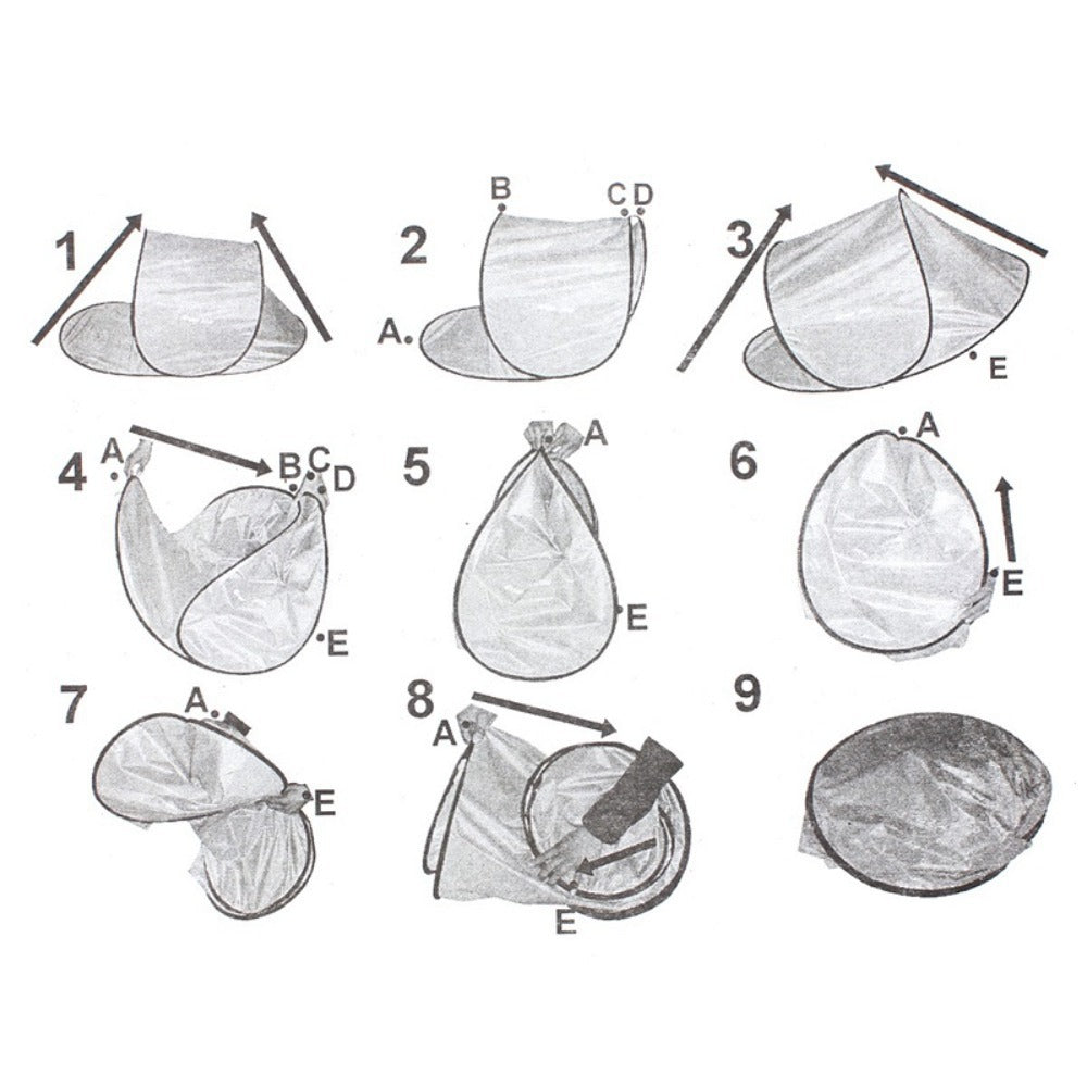 Instant Pop Up UV Proof Beach Tent for Shade