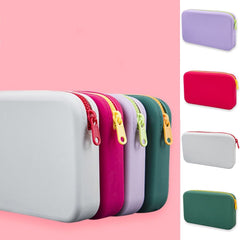 Silicone Storage Pouch Waterproof Cable Bag Lightweight Carry On Bag