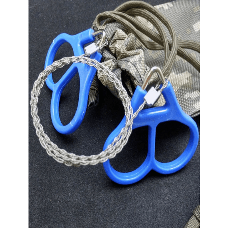 Mini Stainless Steel Wire Emergency Saw for Camping Survival