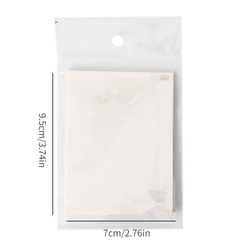 Transparent Sticky Notes Student Notes Stickers Can Be Torn Off Notes Paper