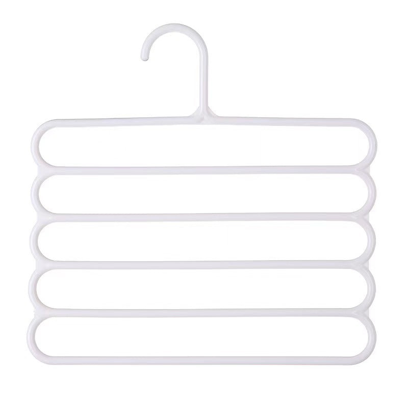 5-Layer Anti-Slip Pant Rack for Wardrobe