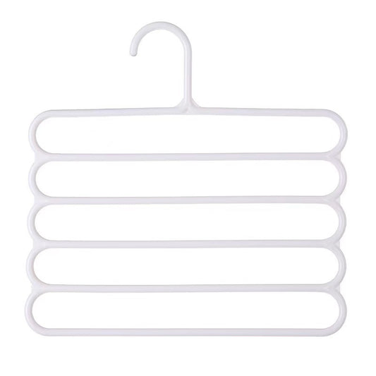 5-Layer Anti-Slip Pant Rack for Wardrobe