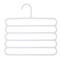 5-Layer Anti-Slip Pant Rack for Wardrobe