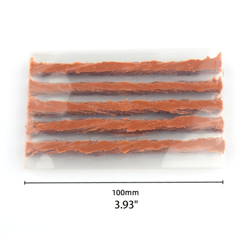 6 Pack Tire Repair Kit Rubber Plugs Strings