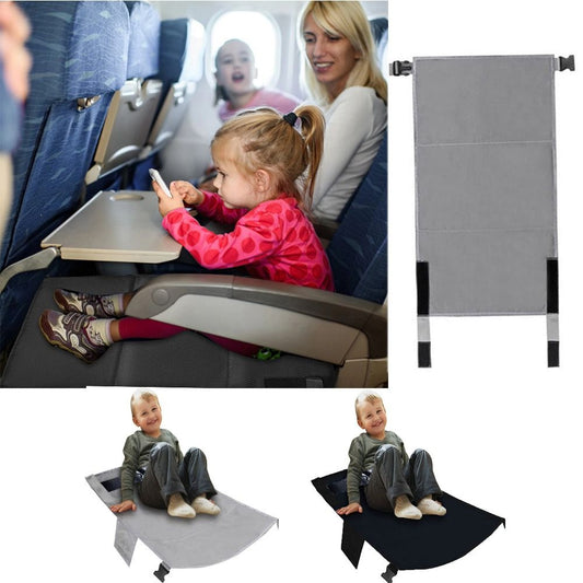 Kids Airplane Bed Hammock with Solid Pedals