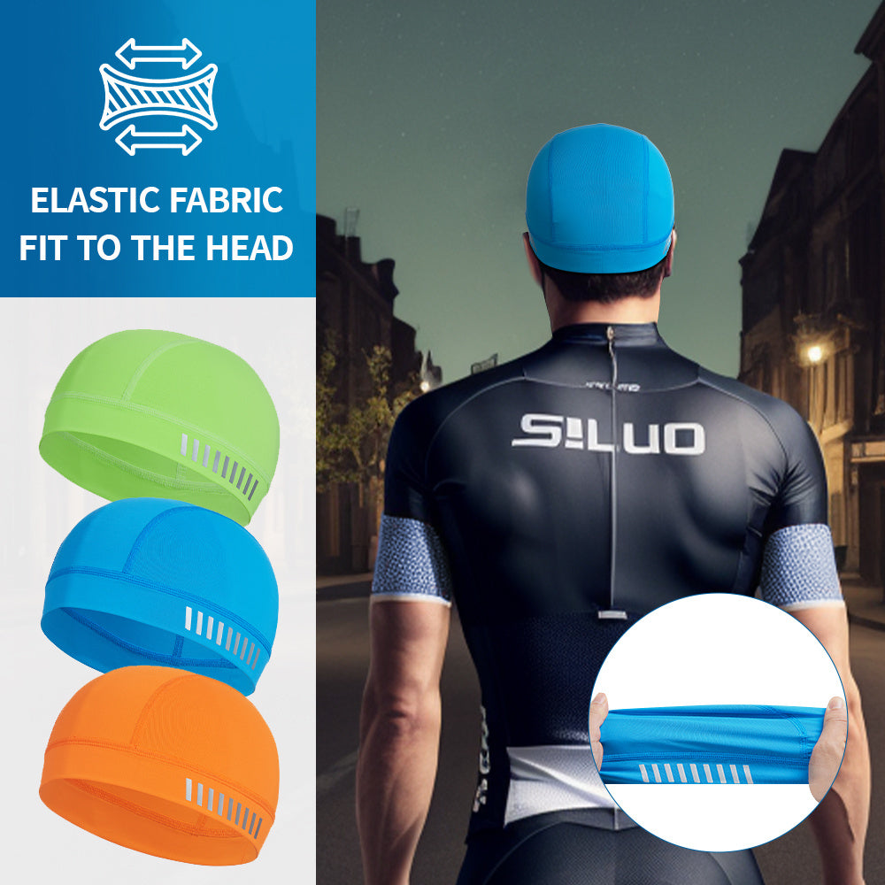 High Stretch Sweat Wicking Cycling Hat