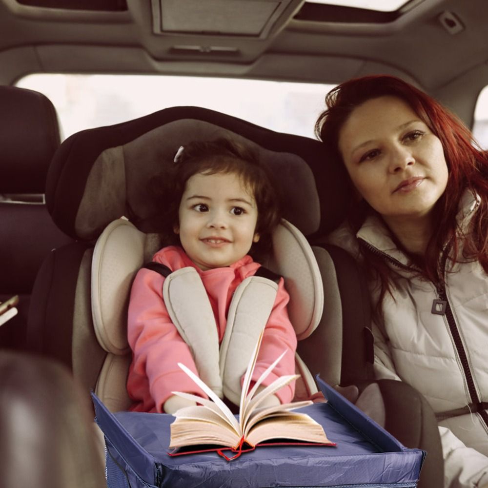 Waterproof Baby Car Seat Tray Child Table Snack Tray