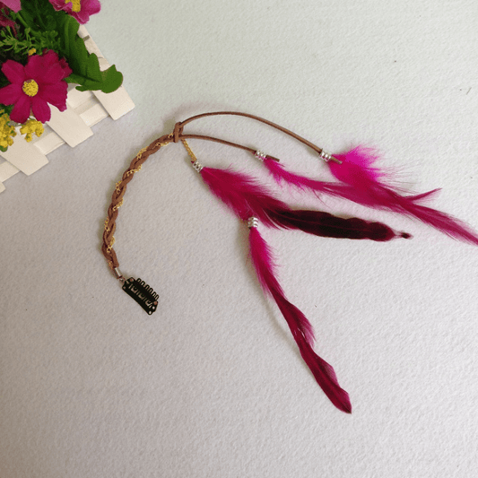 Faux Feather Clip Boho Hair Accessories for Women