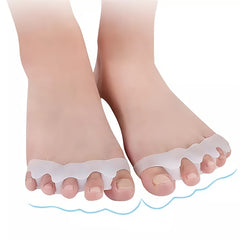 2pcs Silicone Toe Separators Toe Stretchers Hammer Toe Corrector
