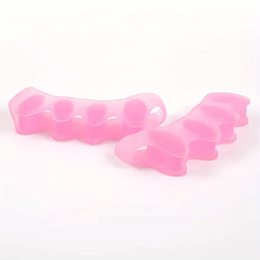 2pcs Silicone Toe Separators Toe Stretchers Hammer Toe Corrector
