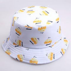 Unisex Reversible Bucket Hat Fishmen Hat Sun Protection