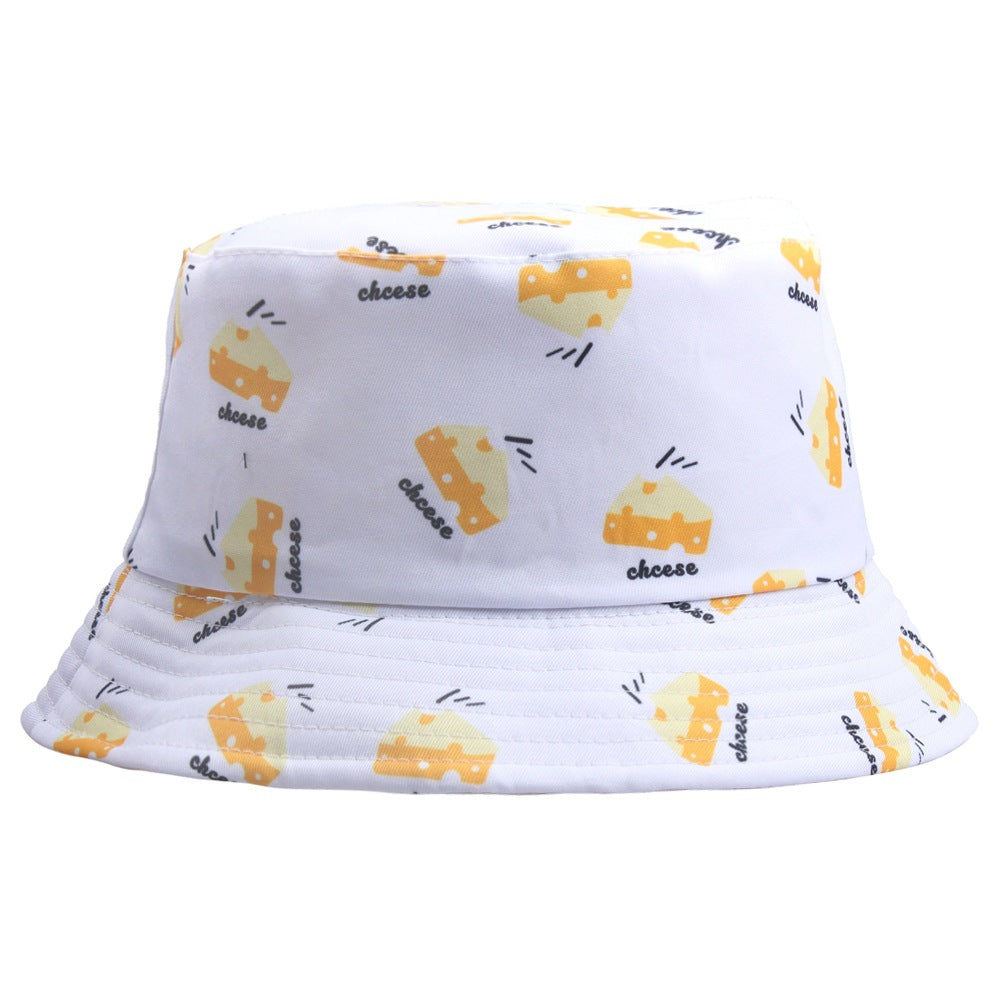 Unisex Reversible Bucket Hat Fishmen Hat Sun Protection