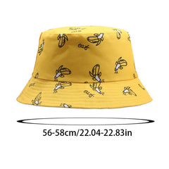 Unisex Reversible Bucket Hat Fishmen Hat Sun Protection