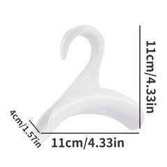 Arch Coat Rack Hanger Stand Handbag Hooks Space Saving Bag Holders