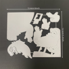 1pc Christmas Metal Cutting Dies for Scrapbooking