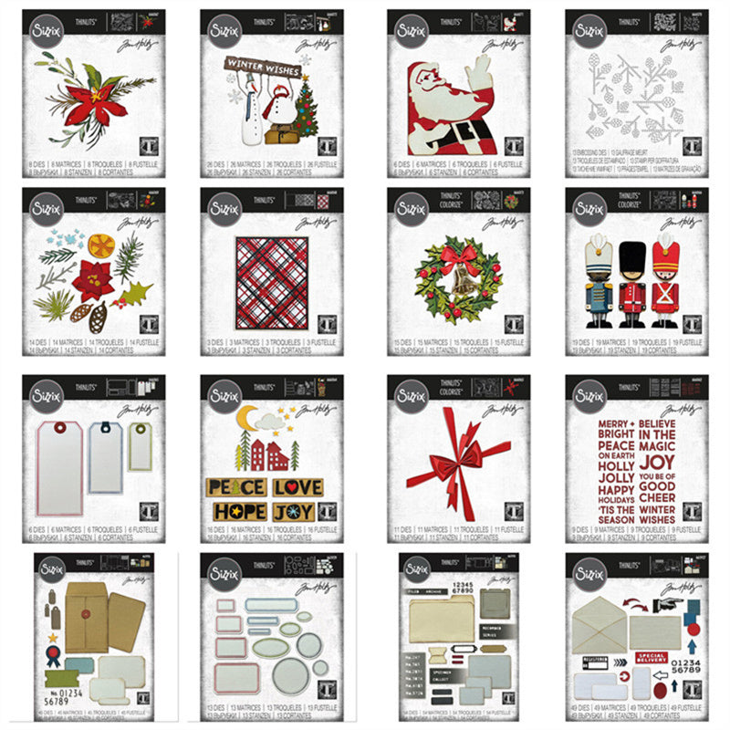 1pc Christmas Metal Cutting Dies for Scrapbooking