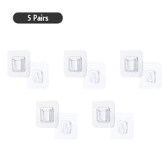 Automatic Wall Hook Sticker Front And Back Sticker Hanger