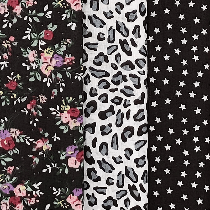 12 Pcs 9.84in Sewing Patterns Precut Fabrics for Quilting Squares DIY Crafting
