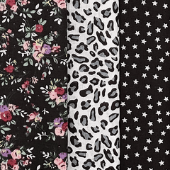 12 Pcs 9.84in Sewing Patterns Precut Fabrics for Quilting Squares DIY Crafting