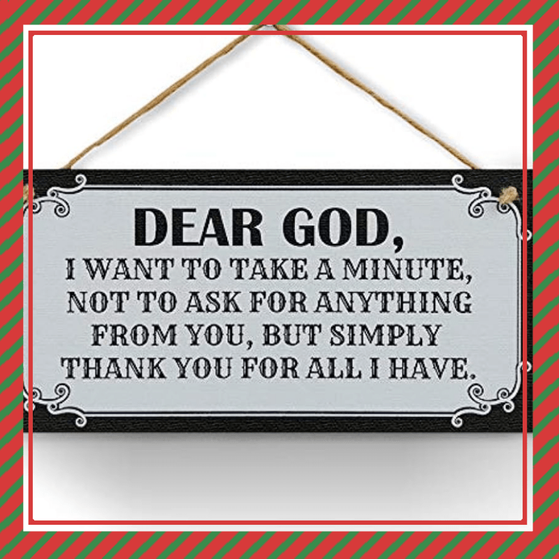 Faithful God House Decor Sign - Home Ornament