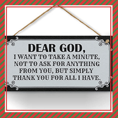 Faithful God House Decor Sign - Home Ornament