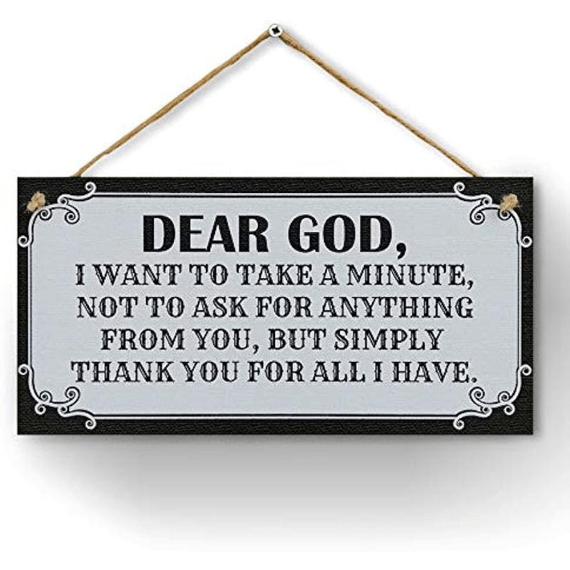Faithful God House Decor Sign - Home Ornament