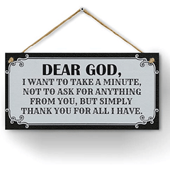 Faithful God House Decor Sign - Home Ornament
