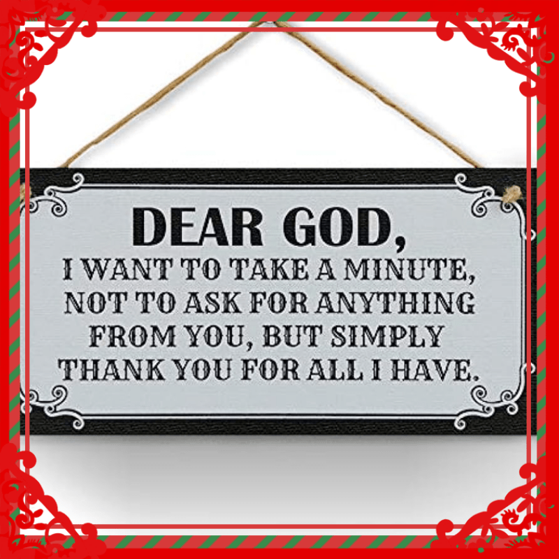 Faithful God House Decor Sign - Home Ornament