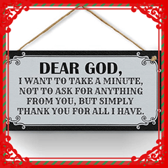 Faithful God House Decor Sign - Home Ornament