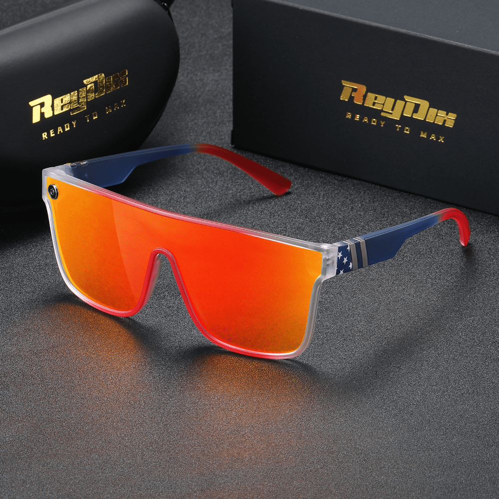 ReyDix Polarized Sports Sunglasses Unisex Fishing Mountaineering Driving