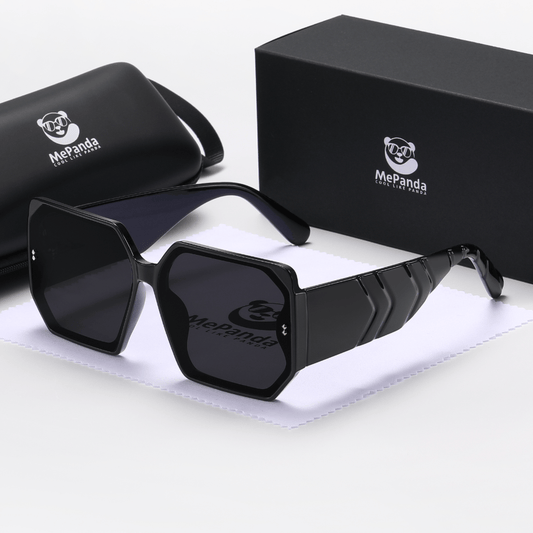 MePanda Chunky Square Frame Sunglasses Vintage Outdoor Unisex